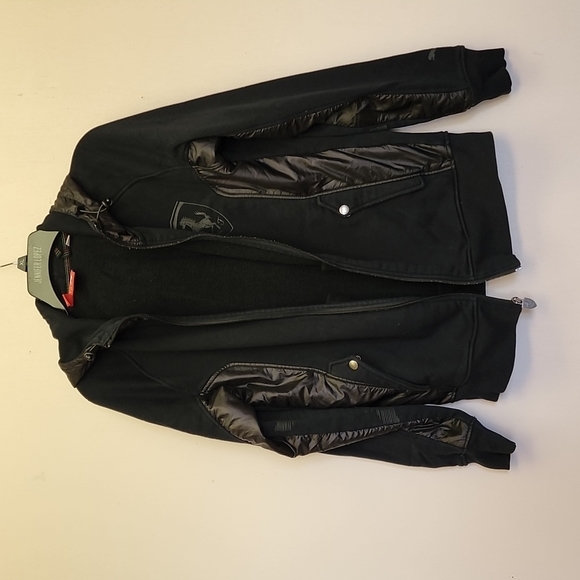 Puma Men's Ferrari SF Race Hooded Sweat Jacket. - Picture 2 of 16